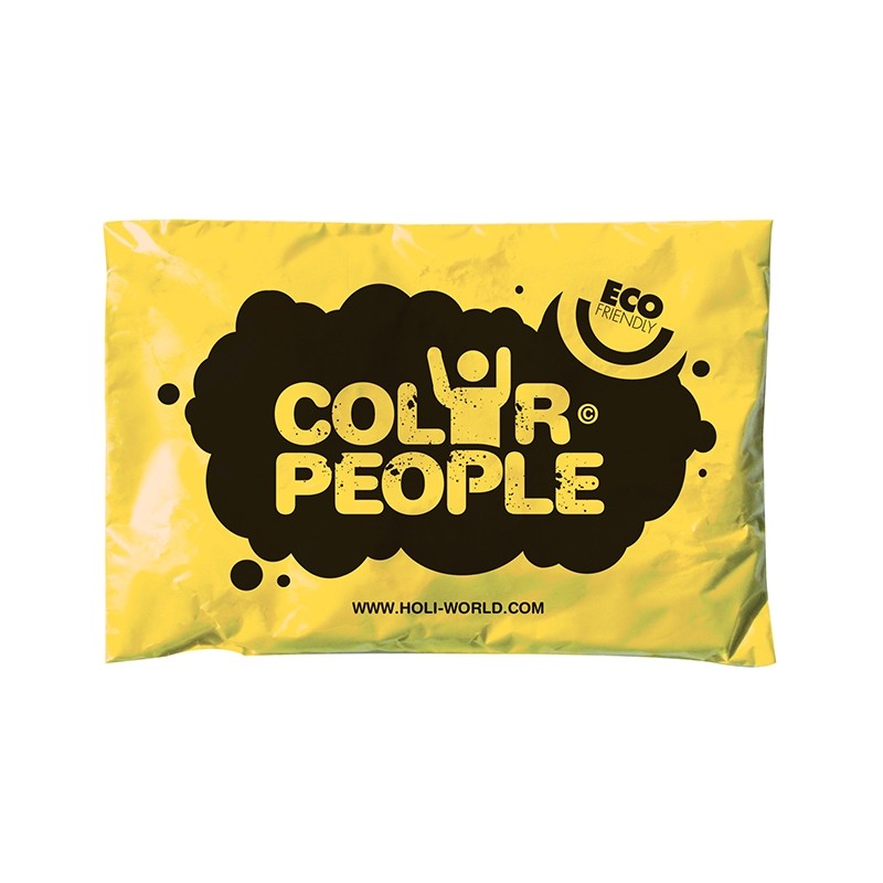 100 Sachets de poudre Holi de 9 couleurs