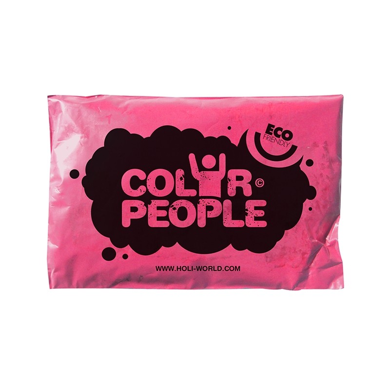 100 Sachets de poudre Holi de 9 couleurs